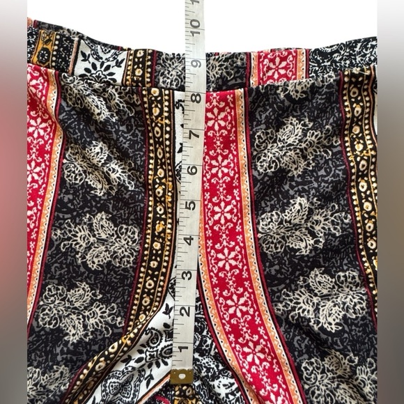 Eye Candy BOHO Soft Comfy Flare Bell Bottom Hippie Pants Size Large - Picture 7 of 9